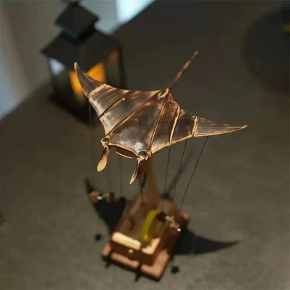 Handmade Wooden Manta Ray